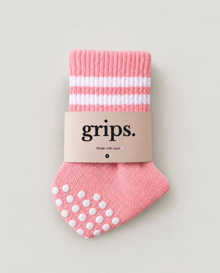 Grip socks - Strawberry Milk