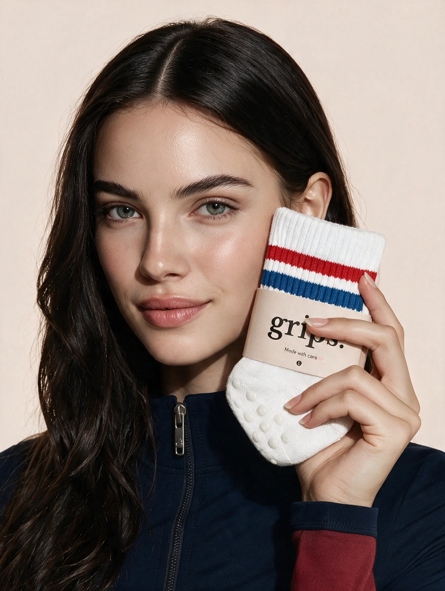 Grip socks - Cranberry Crush